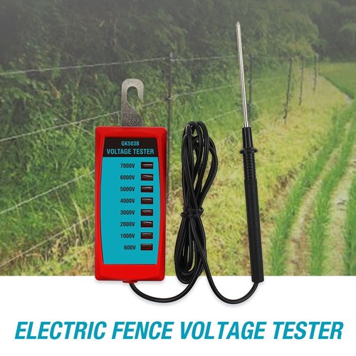Pocket Fence Controller 600V to 7000V Electric Fence Voltage Tester Garden Tools - Picture 3 of 12