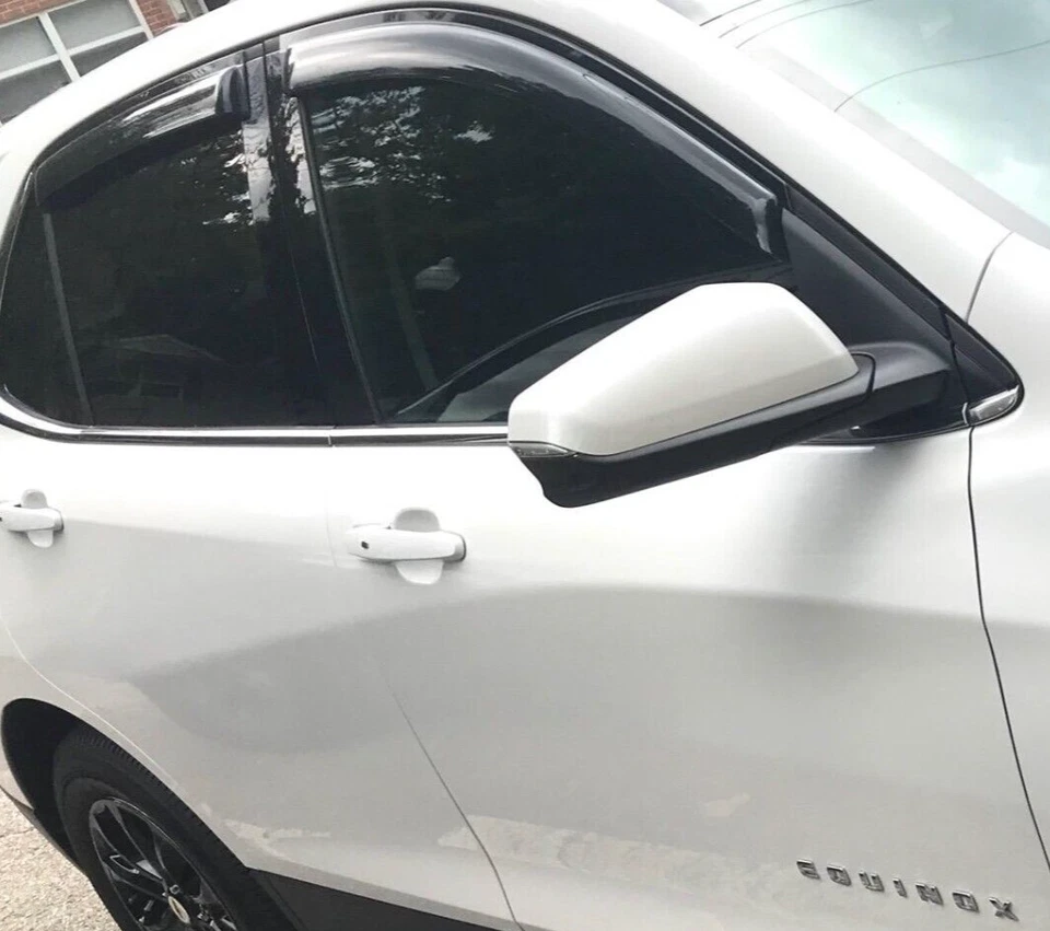 Protectores de lluvia contra humo AVS viseras de ventilación 3M cinta adhesiva para Chevrolet Equinox SUV 2018-2024 Foto 2 de 2
