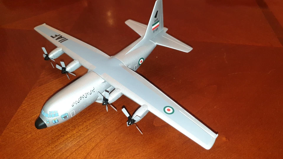 Imperial Iranian Air Force C-130 Hercules  (Code 3) - Diecast metal - Image 2 of 4