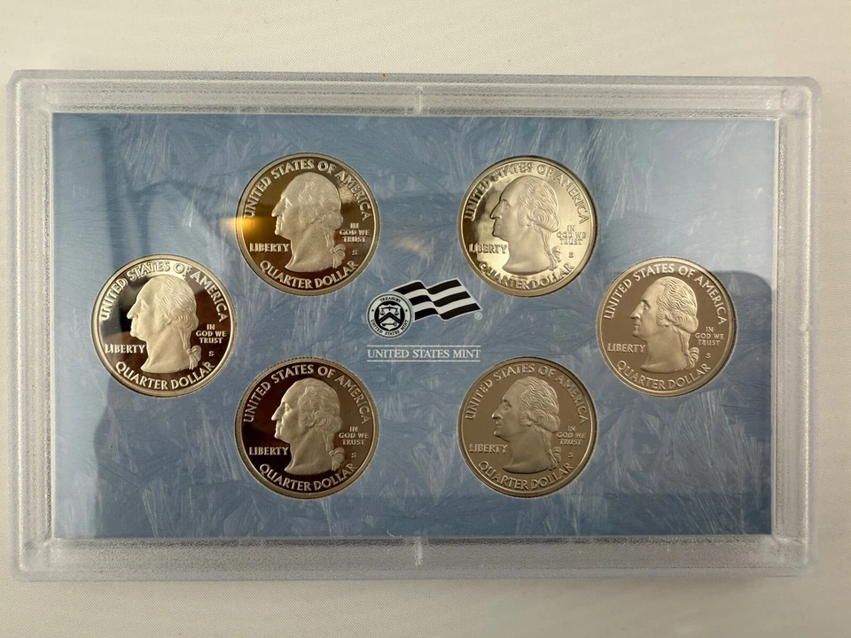 2009 S DC & US Territories Quarters Proof Set With Box And COA - Image 2 of 3