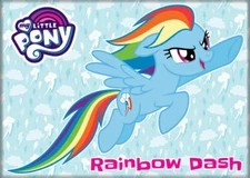 MY LITTLE PONY RAINBOW DASH MAGNET 2.5” X 3.5” NEW