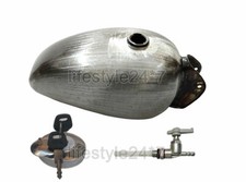 Brand New Royal Enfield Trials Raw Steel Petrol Tank - Best Quality