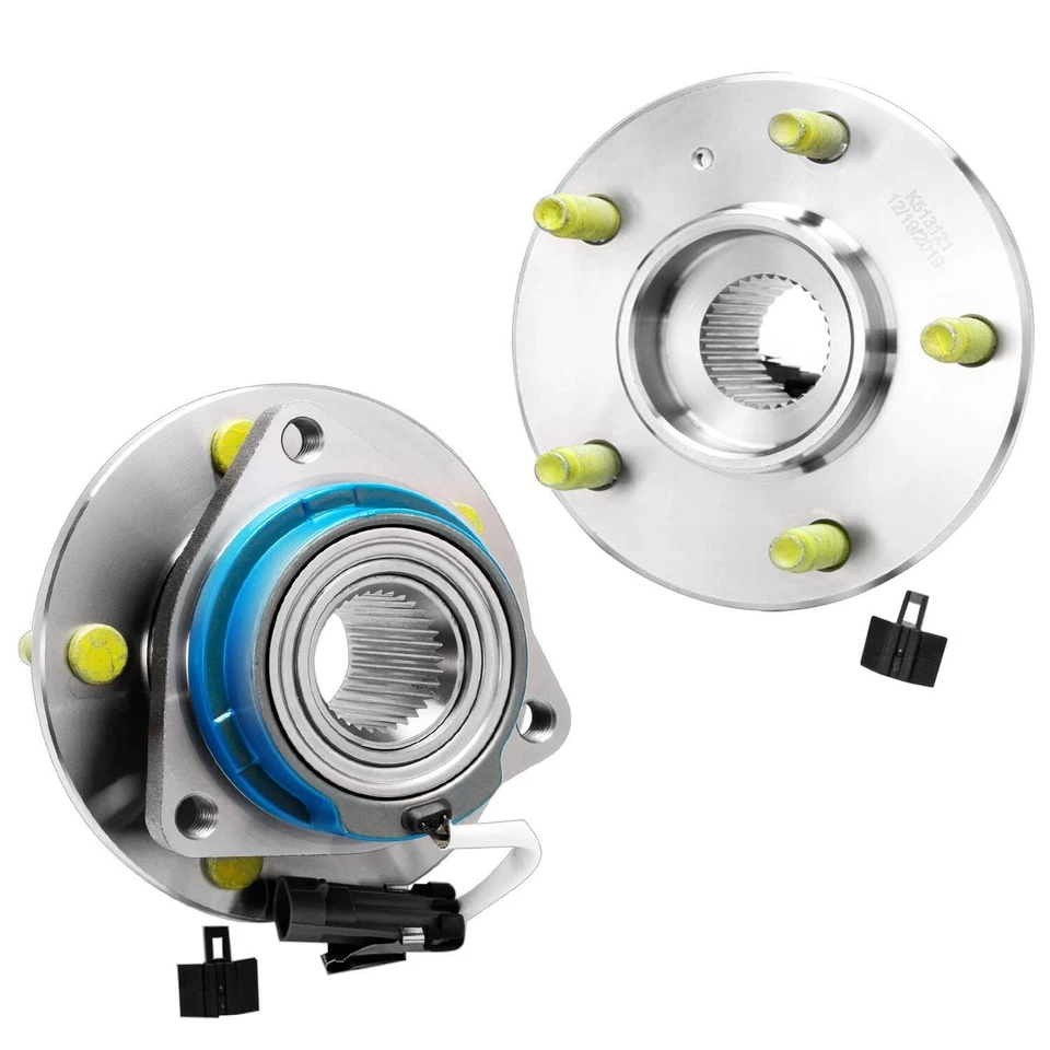 FWD Power Steering Rack and Pinion Wheel Bearing Hub Assembly for Venture Aztek - Image 3 of 4