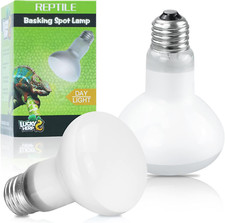 Reptile Heat Lamp - 100W 2Nd Gen Heat Lamp Bulbs for Reptiles 2 Pack, Amphibia