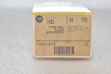 ALLEN-BRADLEY 1492-N16 TERMINAL BLOCK ACCESSORIES, BARRIER WALL (LOT OF 159 PCS)