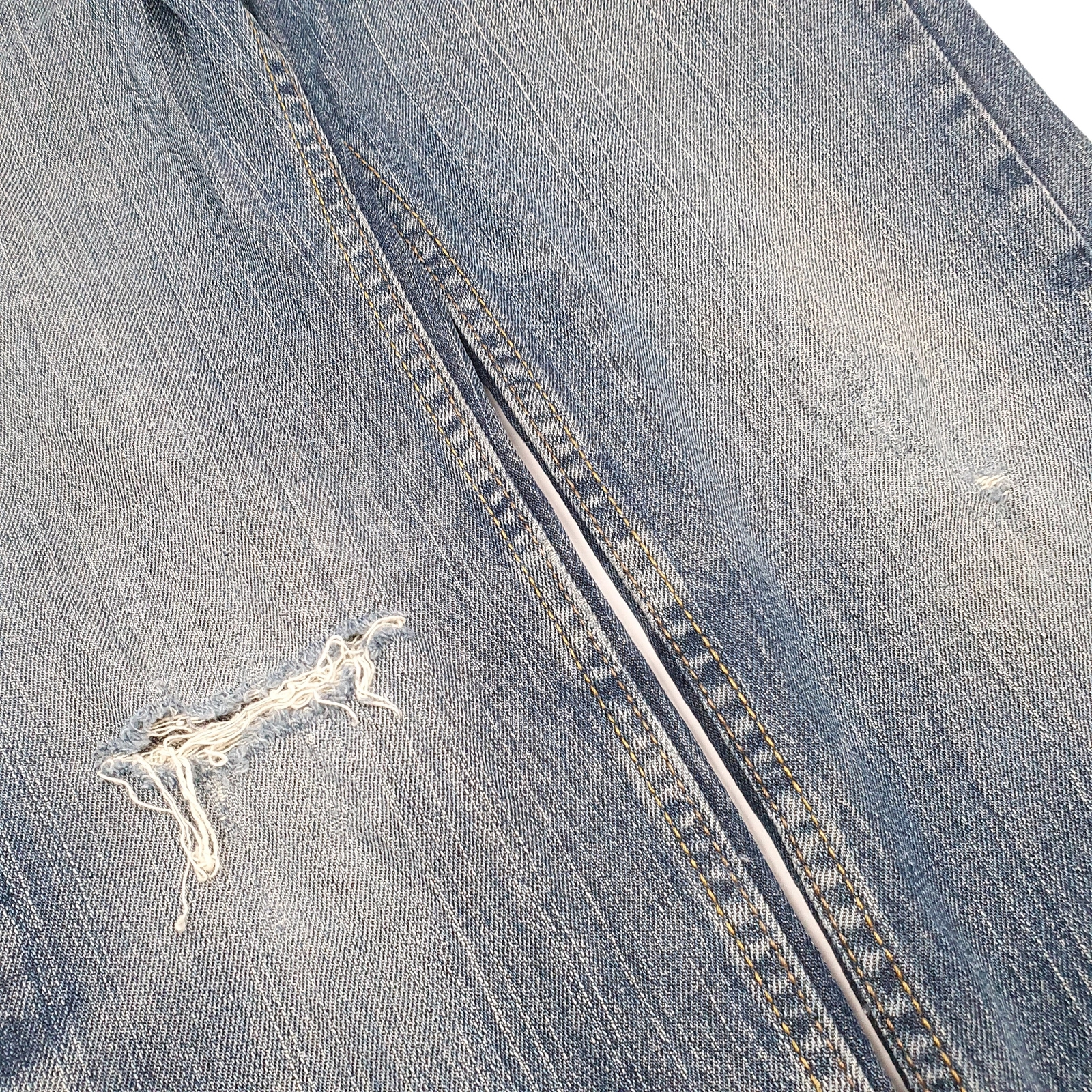 LEVIS 511 Jeans Slim Fit Blue Denim Trousers Mens W28 L28 image 4