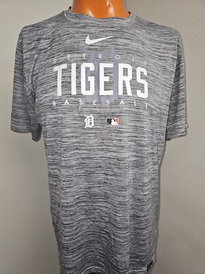 Detroit Tigers Nike Dri Fit Men s MLB Player/Coach Issued Shirt Size XL Bergner