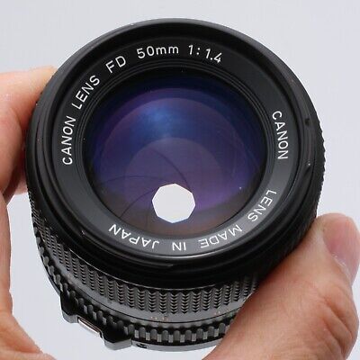 MINT】Canon new fd 50mm f/1.4 NFD MF Standard lens 3099652 MINT】Canon new fd 50mm f/1.4 NFD MF Standard lens 3099652