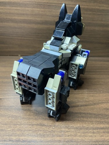 MEGA BLOKS TRANSFORMING BLOK BOTS 9356 Knight & Wolf With INSTRUCTIONS - Picture 11 of 19