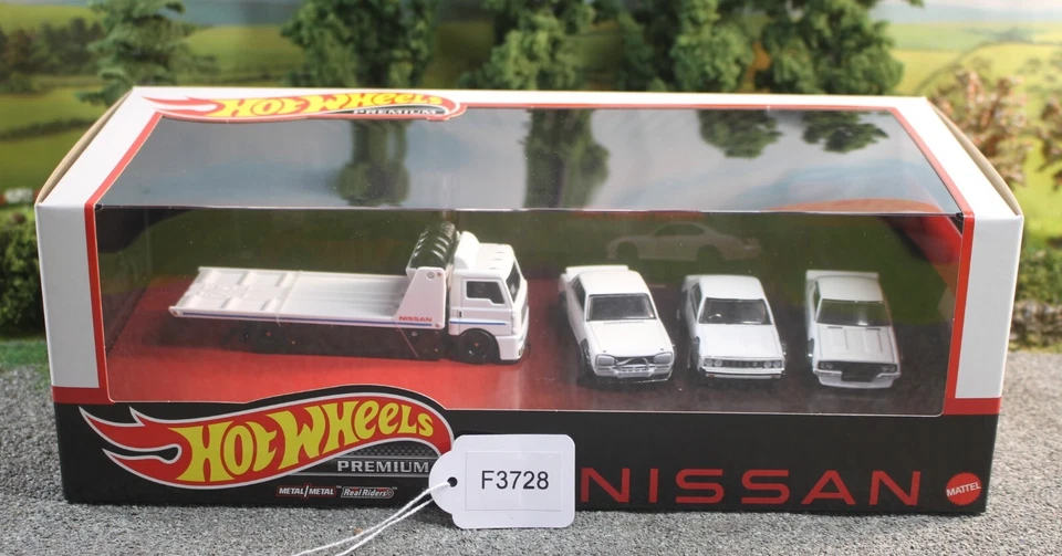 Hot Wheels Premium Nissan Diorama Skyline Box Set HKC16 FNQHotwheels F3728