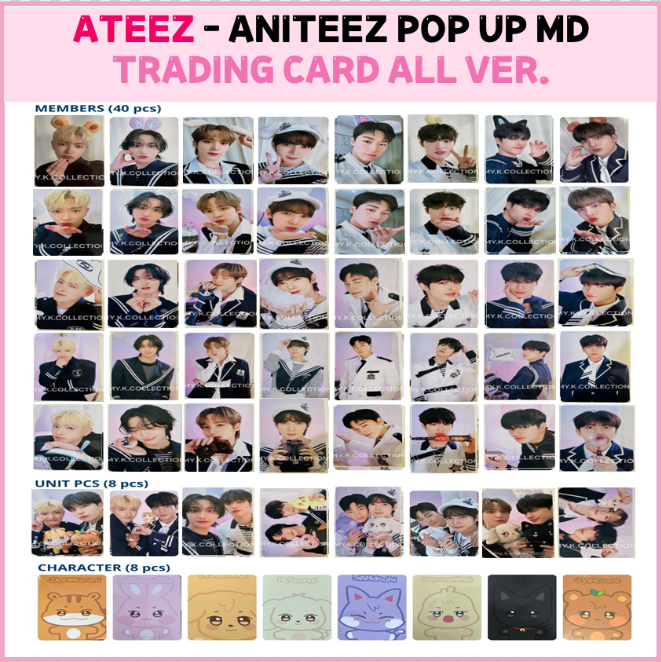 ATEEZ - ANITEEZ IN ILLUSION Trading Card Photocard | eBay ATEEZ - ANITEEZ IN ILLUSION Trading Card Photocard | eBay