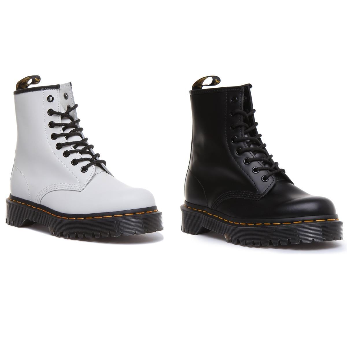 Dr Martens 1460 Bex In Black Eye Lace Up YS Smooth Casual Size
