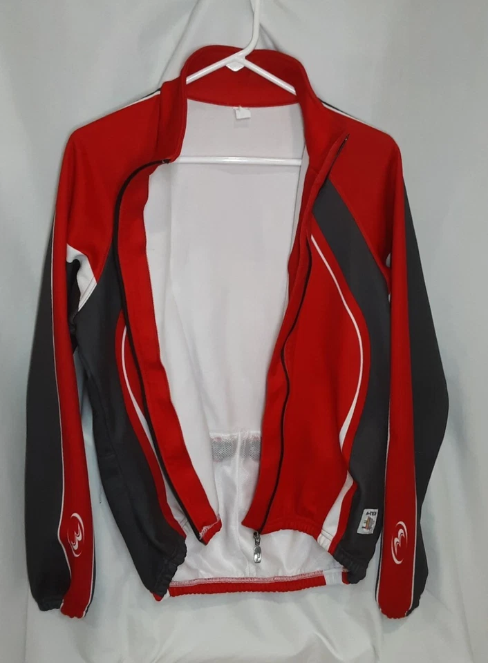 Chaqueta de ciclismo térmica con cremallera Biemme para hombre talla pequeña - D22 Foto 2 de 4