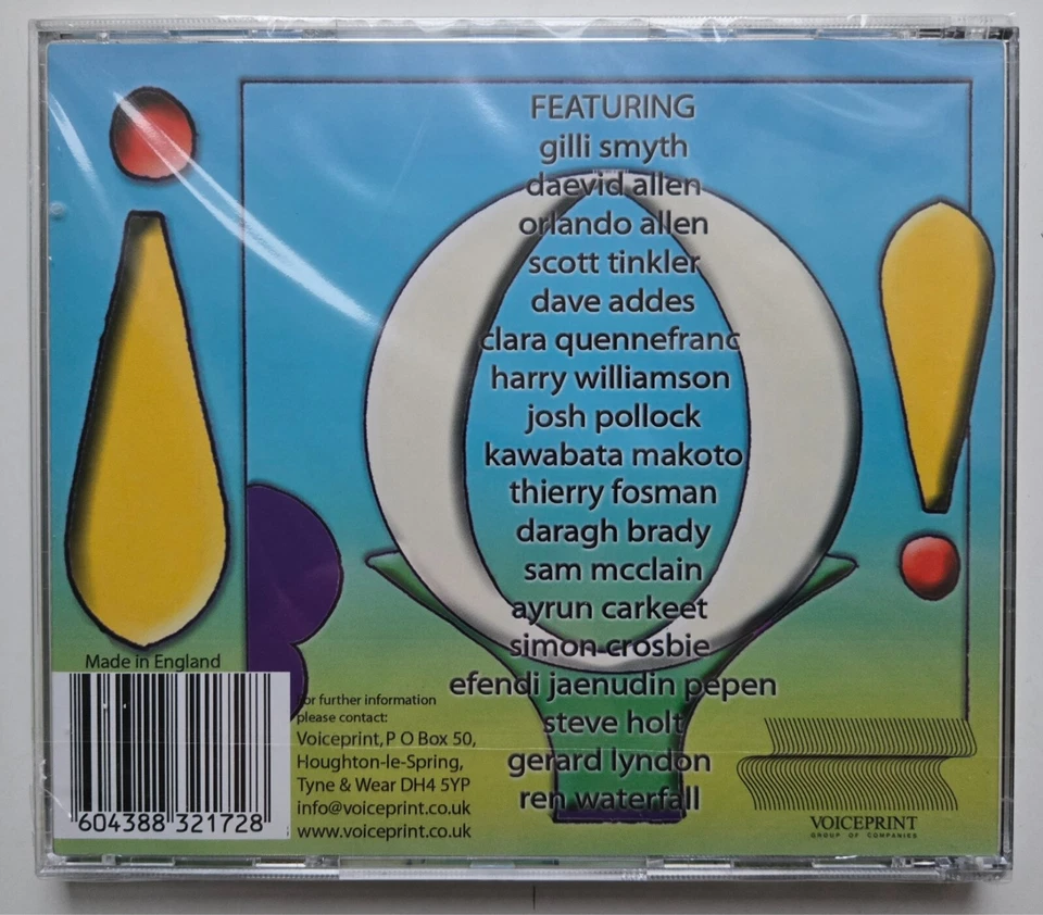 Gong : Gilli Smyth / Daevid Allen / Orlando Allen - I Am Your Egg CD NEW SEALED Foto 2 de 4