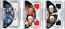 2017-18 Upper Deck Premier Premier Duals Jersey #/99 Pick From List !!