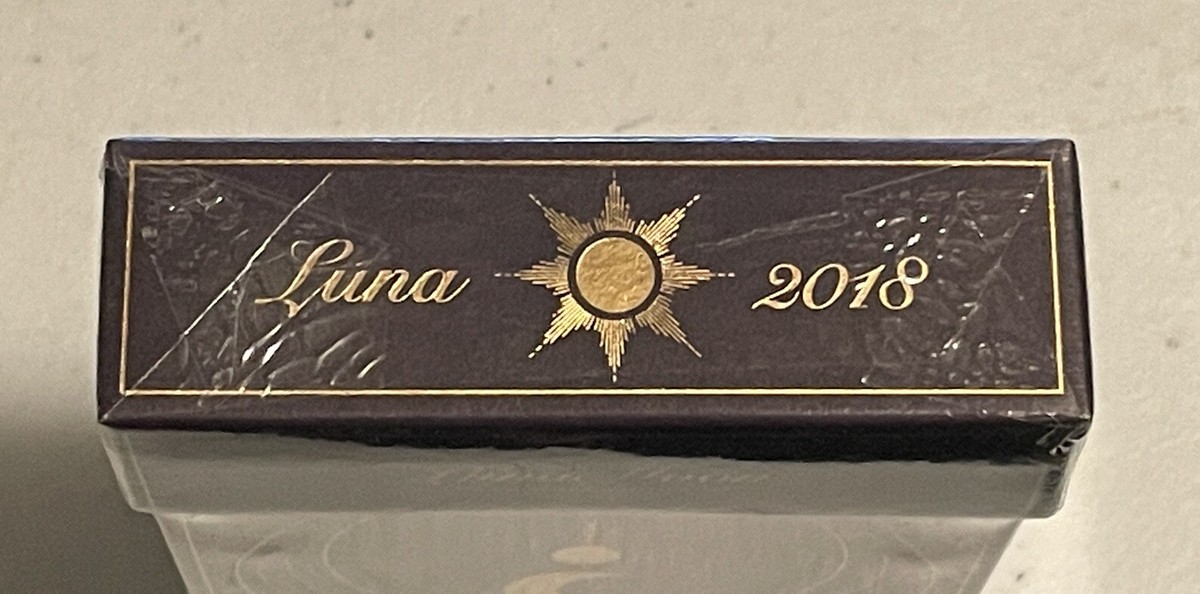 Luna Moon Violet Starry Night Deluxe Playing Cards - 2018 Bocopo