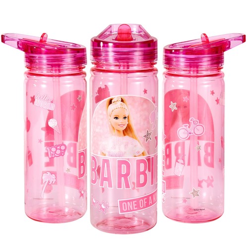 Barbie Kids Childrens 580ml Ecozen Reusable Water Bottle, BPA Free - Picture 4 of 8