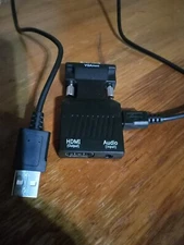 Vga To Hdmi Adapter - Black