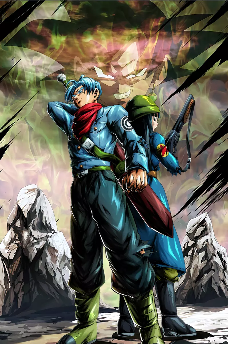 Future Trunks Dragon Ball Fine Art Anime Poster for Sale by