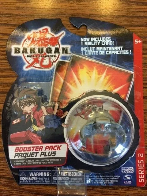 Bakugan Battle Brawlers Series 2 Booster Pack (2008) Spin Master Toy w/  Cards