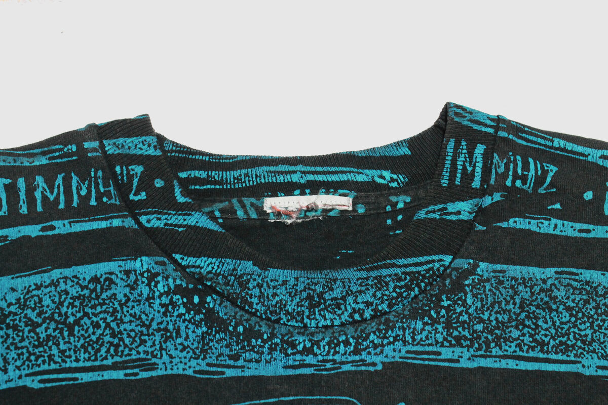 Vintage Jimmy Z T Shirt Surfing Skateboard Full Print 80s Vintage Jimmy Z T Shirt Surfing Skateboard Full Print 80s