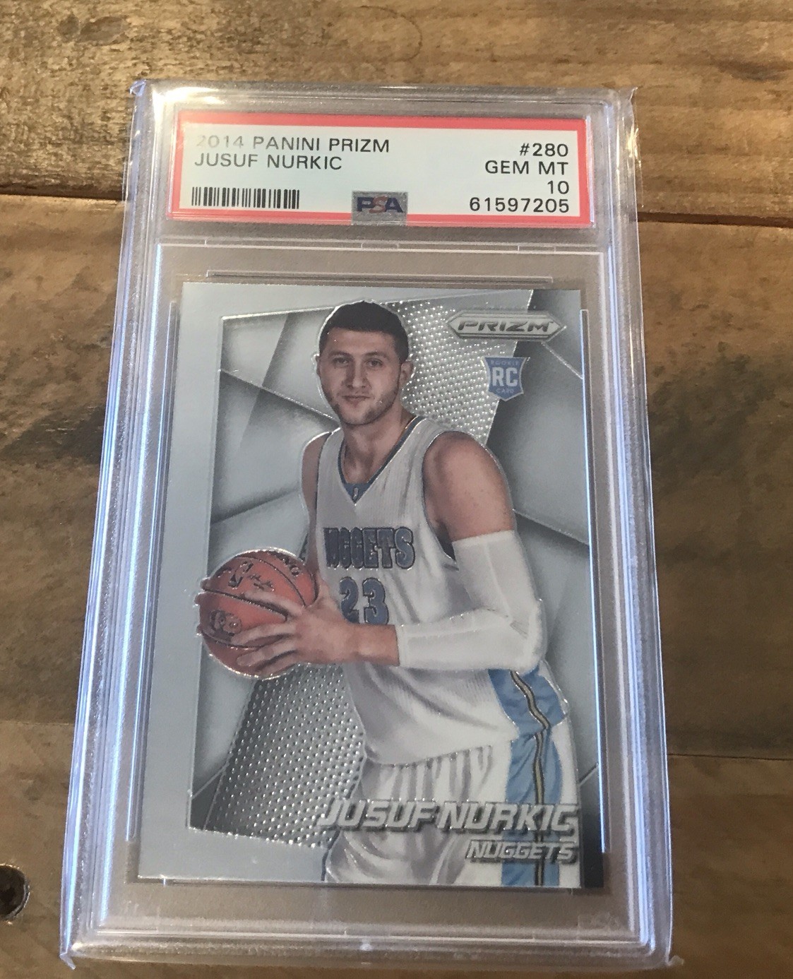 2014 Panini Prizm JUSUF NURKIC Rookie RC PSA 10 Gem Mint 💎