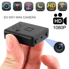 1080P Smart Mini WiFi Camera Wireless HD Night Cam w/ Battery Home Security 32GB