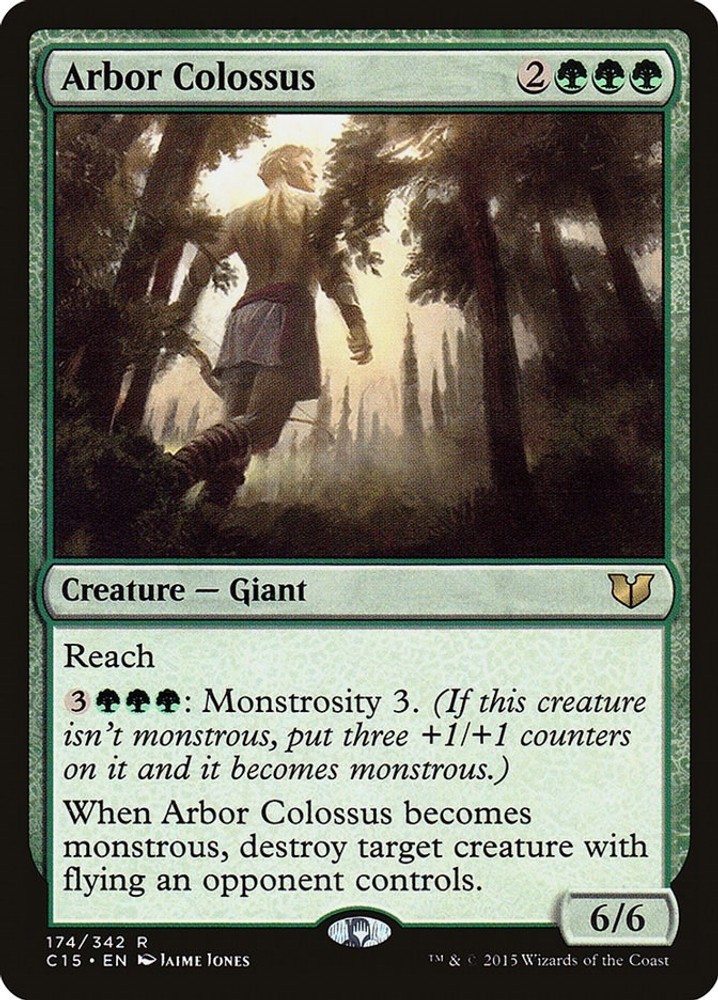 Arbor Colossus #174 (LP) Commander 2015 (C15) MTG