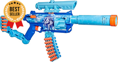 Foam Dart Blaster Toy Gun w/ 4 Attachments 30 Darts Kids Outdoor Play Age 8+