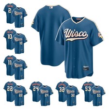 Men's Brewers 2026 City Connect Stadium All Stitched Baseball Jersey S-3XL