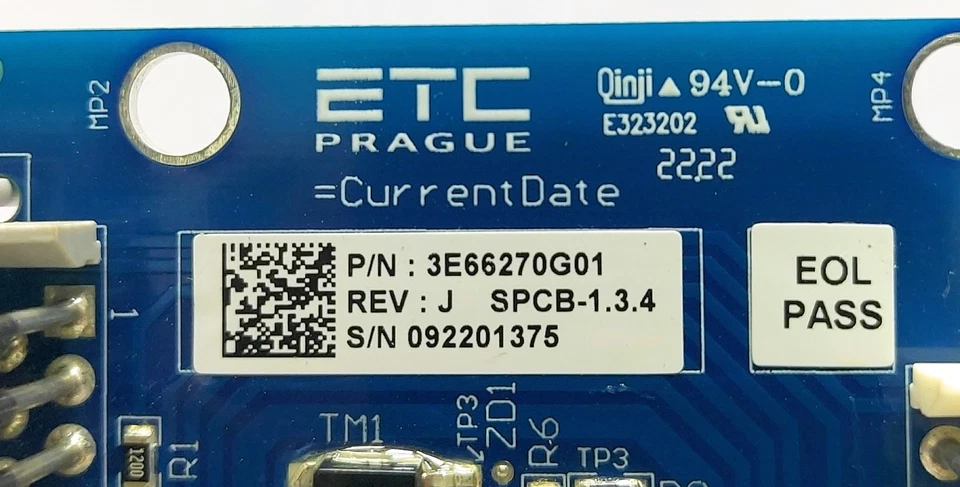 ETC 3E66270G01 Spcb 1.3.4 Scheda Controllore - Image 4 of 4