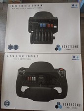 Honeycomb Alpha Flight Controls und Bravo Throttle l NEU l ungeöffnete OVP