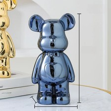 17/27/cm Aesthetic Bear brick Ceramic Staute Teddy Bear decor action figure