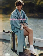 GRETA GARBO #325 SINGLE STANDARD 1929 COLORIZED PHOTO 11 X 8.5 SHIPS FREE