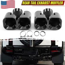 For Land Rover Defender 90/110/130 2020-2024 Rear Tail Exhaust Muffler Tip Pipes