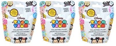 12 Packs of Disney Tsum Tsum Collectible Plush 2.5-inch Series 3
