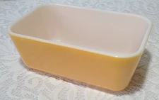 Vintage PYREX Orange 0502 Refrigerator Casserole 1½ pint Baking Dish