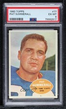1960 Topps Pat Summerall #77 PSA 6 1z6