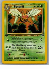 Beedrill Rare Neo Discovery 18/75 on eBay