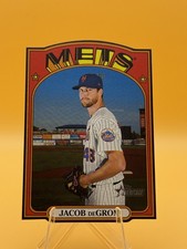2021 Topps Heritage - 1972 Die-Cuts Jacob deGrom #72DC-3