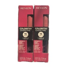 2 PACK Revlon ColorStay Overtime Lipcolor - 220 UNLIMITED MULBERRY