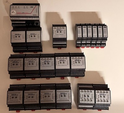 DEOS COSMOS 800 OPEN, 2xAI8, 1xAE8, 5x AI8AO4H, 4x DI16, 2x DO8RH, 6x PKM   used