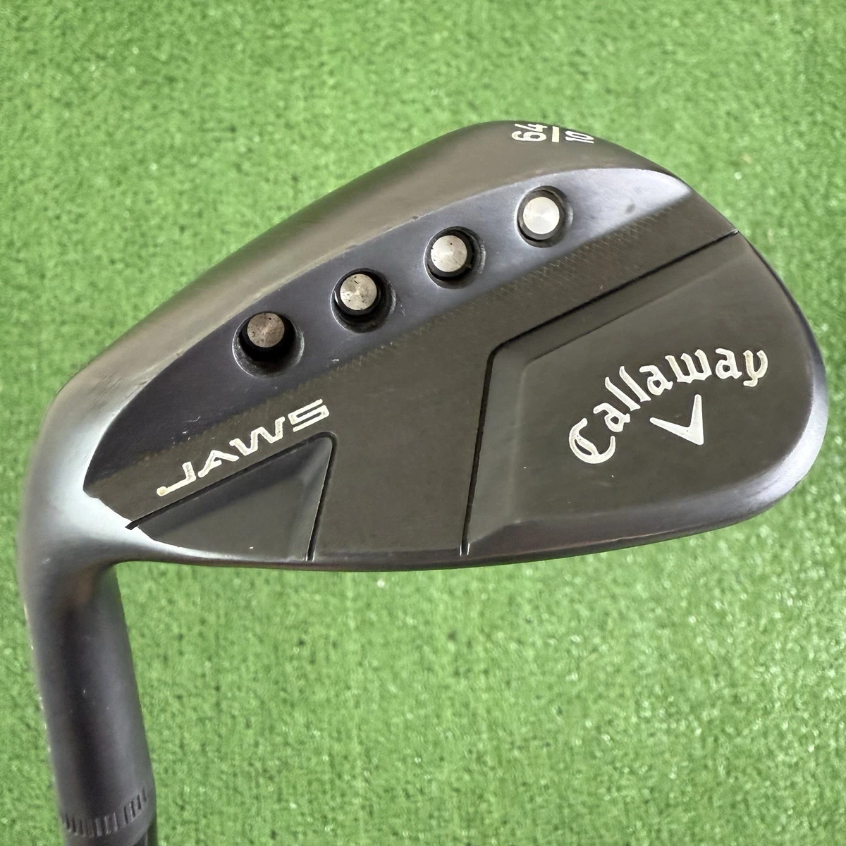 Coin Lob Noir Callaway Mâchoires Bout Complet 60°-10° (Rebond) Acier Coin Lob Noir Callaway Mâchoires Bout Complet 60°-10° (Rebond) Acier