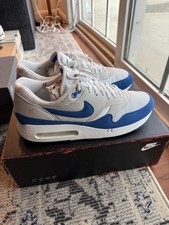 NEW Nike Air Max 1 86 OG Big Bubble Blue NBY DO9844-101 Men Size 8.5, Womens 10