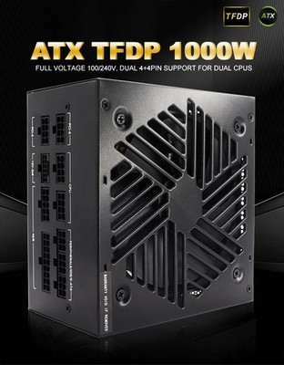 1000 Watt 80 Plus Gold PSU Full Modular, PCIE5.1 12V MAX 600W, ATX Power Supply