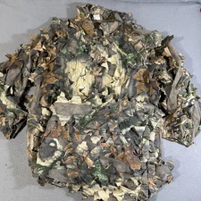 Vintage NM Old Buddies Camouflage Ghillie Suit Set L/XL 2 Piece Camo Hunting