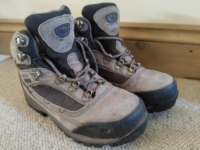 Brasher Womens Country Trekker Walking Boots Suede Size Worn