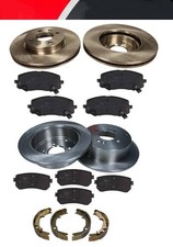 Bremsscheiben Bremsen + Beläge + HBB VORNE + HINTEN Hyundai i20 [PB]*