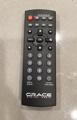 Grace OEM Digital Audio Pandora Internet Radio Remote Control Tested and Working