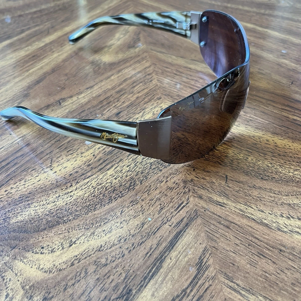 MAUI JIM KULA ROSE LENS WITH MINOR DEFECT. MJ514-22  MADE IN JAPAN Maui Jim MJ-514-02 Kula Polarized Sunglasses Gunmetal  main image 2